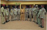 Commander Achebe Gbaminlar, National Commandant with the Zonal Officers